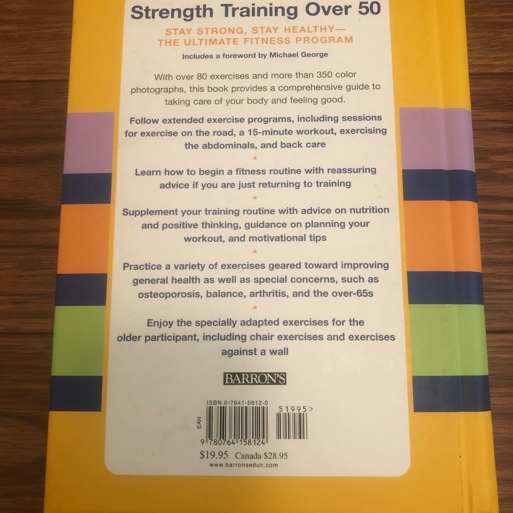 Strength training over 50 book - Picture 2 of 3
